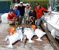 Salmon fishing on west coast Vancouver Island with Vancouver Island BC fishing lodge.